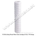 PP string wound filter cartridge for drinking water plant
